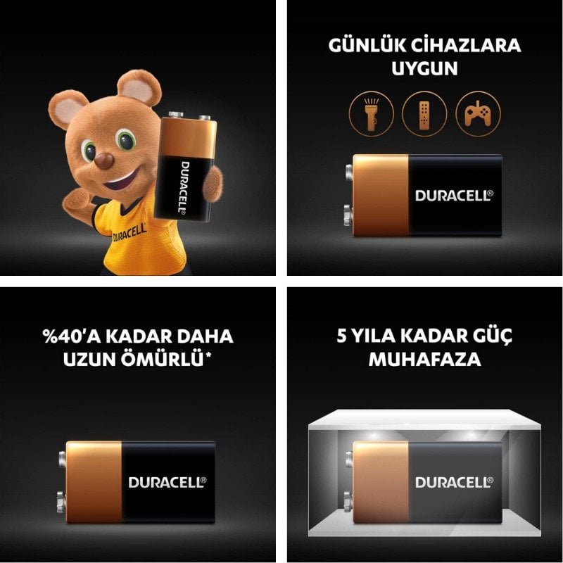 Duracell Tekli Pil