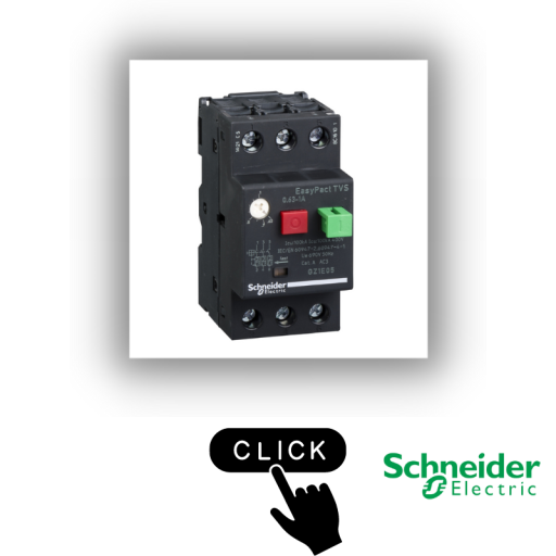 ⁕ EasyPact TVS GZ1 serisi motor koruma şalterleri