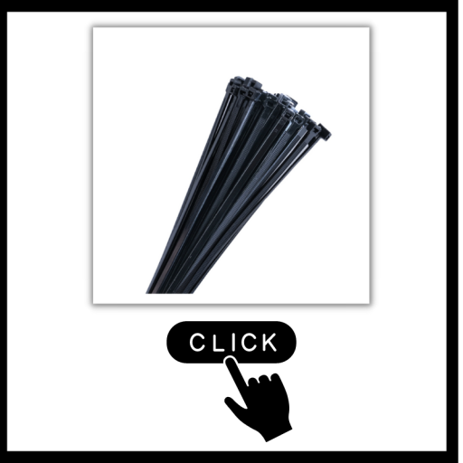 Plastik Kablo Bağları ( Siyah )