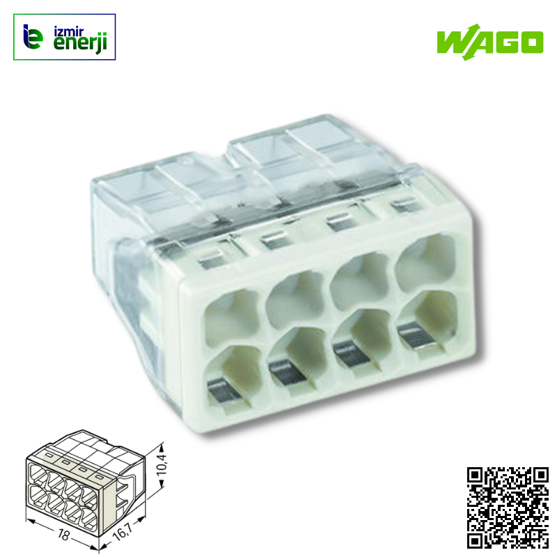 2273-208 8x2,5mm² Buat Klemensi ( 500 Adet )