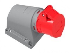 CEE Norm 4x16A 90° Eğik Duvar Priz