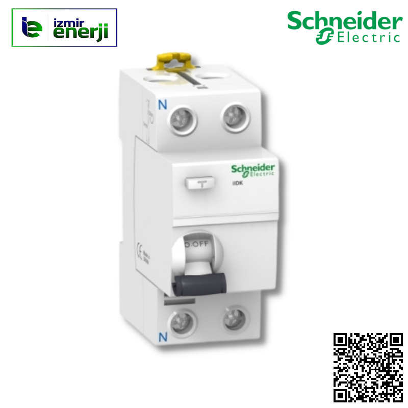 A9R75240 2X40A 300mA iIDK - AC sınıfı: AC kaçak akımlarına karşı