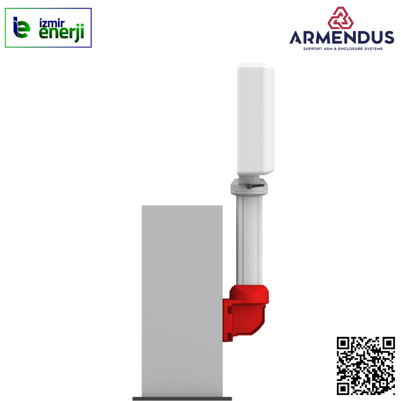 315 ° Duvar Montaj Modülü Dik Çıkış ± 150 °