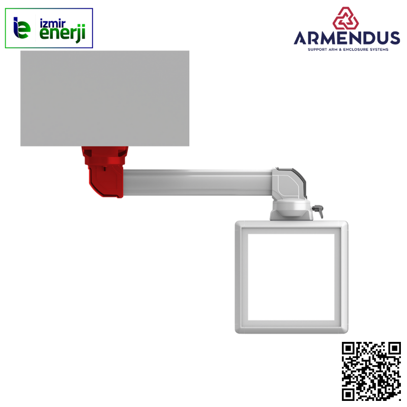 315 ° Tepe Montaj Modülü Köşe Çıkış ± 150 °