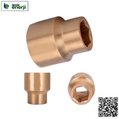 Kıvılcım Çıkarmaz Ex-Proof 3/4 İnch 30mm Lokma