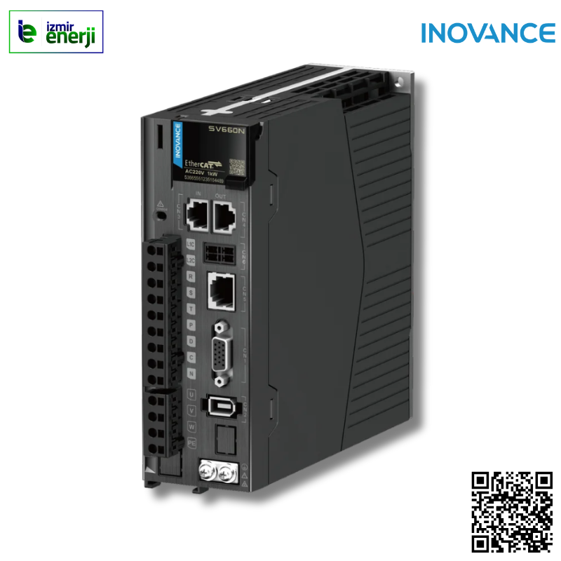 SV660NT012I-FS-INT 2900W ( 380V ) Servo Sürücü, EtherCAT Kontrol, 400VAC, 12A