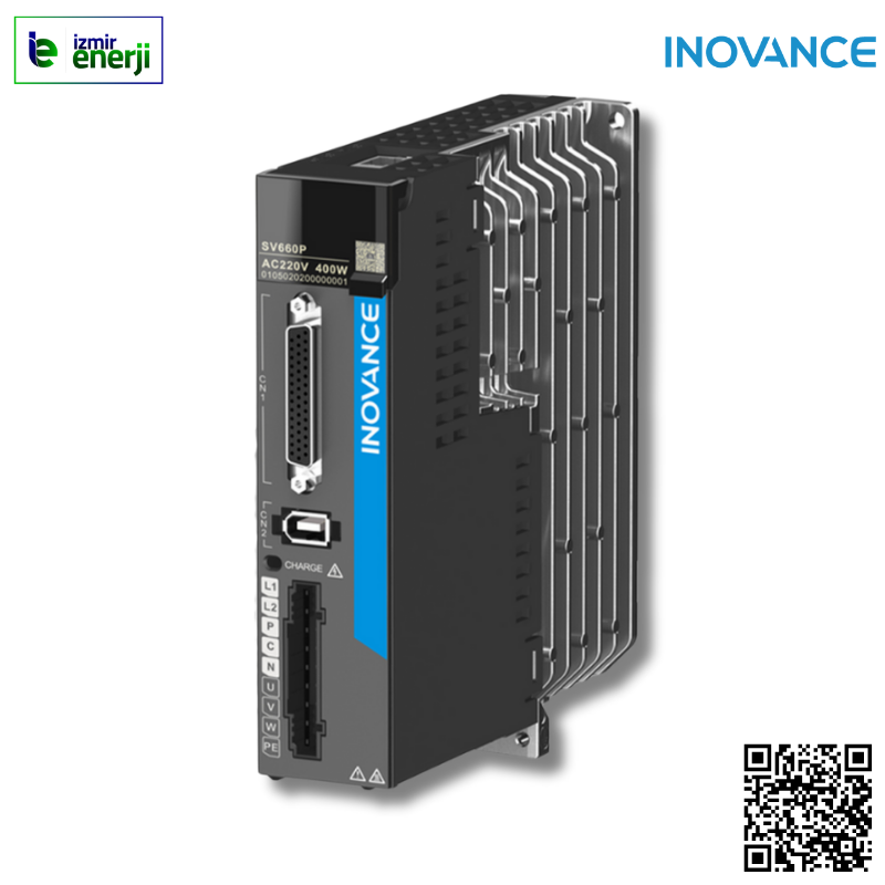 SV660PT5R4I-INT 1300W Servo Sürücü, Pulse Kontrol, 400VAC, 5.4A