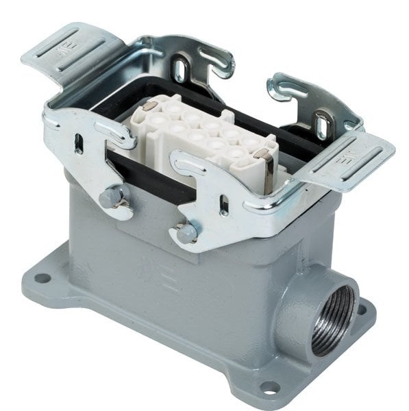 10x16 A (10P+E) Alüminyum Gövde Duvar Prizi