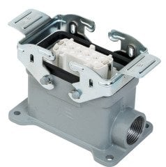 10x16 A (10P+E) Alüminyum Gövde Duvar Prizi