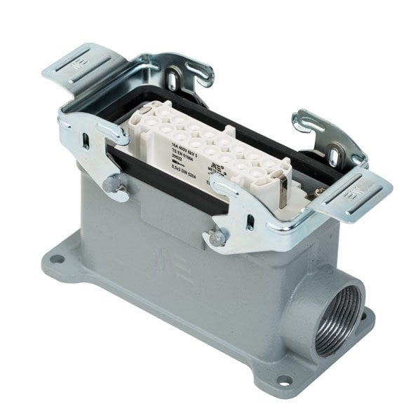 16x16 A (16P+E) Alüminyum Gövde Duvar Prizi