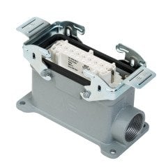 16x16 A (16P+E) Alüminyum Gövde Duvar Prizi