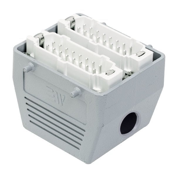 32x16 A (32P+E) Alüminyum Gövde Fiş (Yan Giriş)