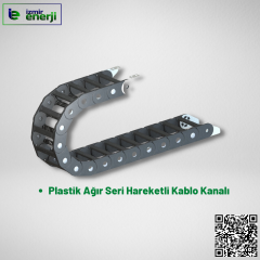 Hareketli Kablo  Kanalı S40 Plastik Ağır Seri 100