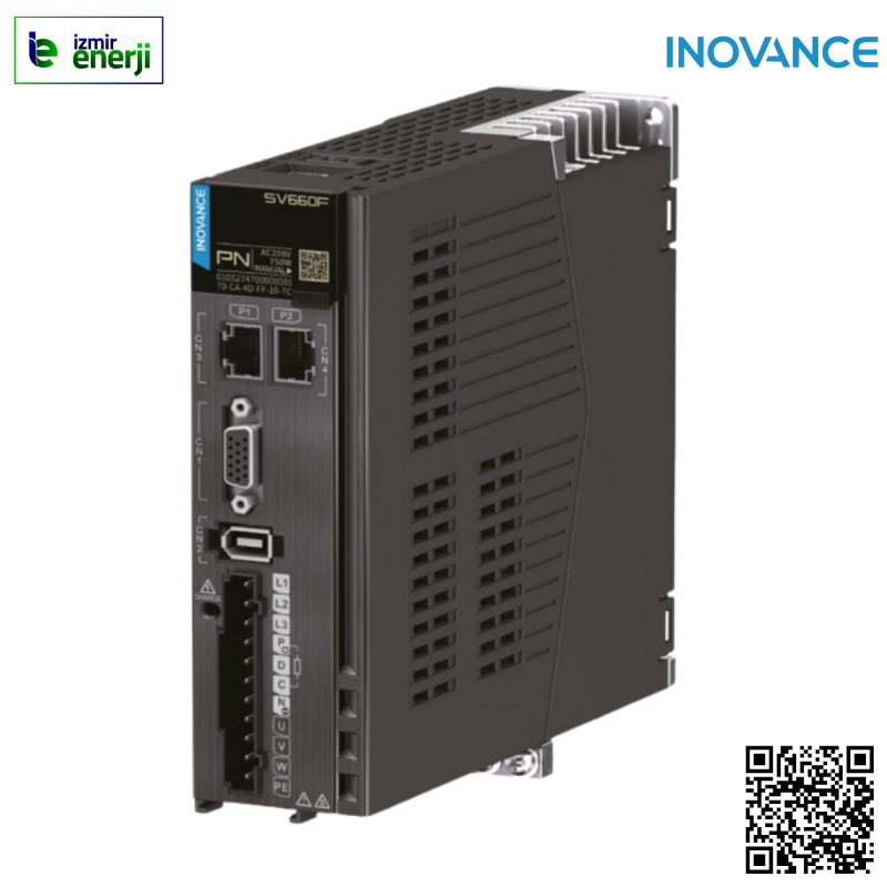 SV660FT017I-FS-INT 4400W Servo Sürücü, Profinet Kontrol, 400VAC, 17A