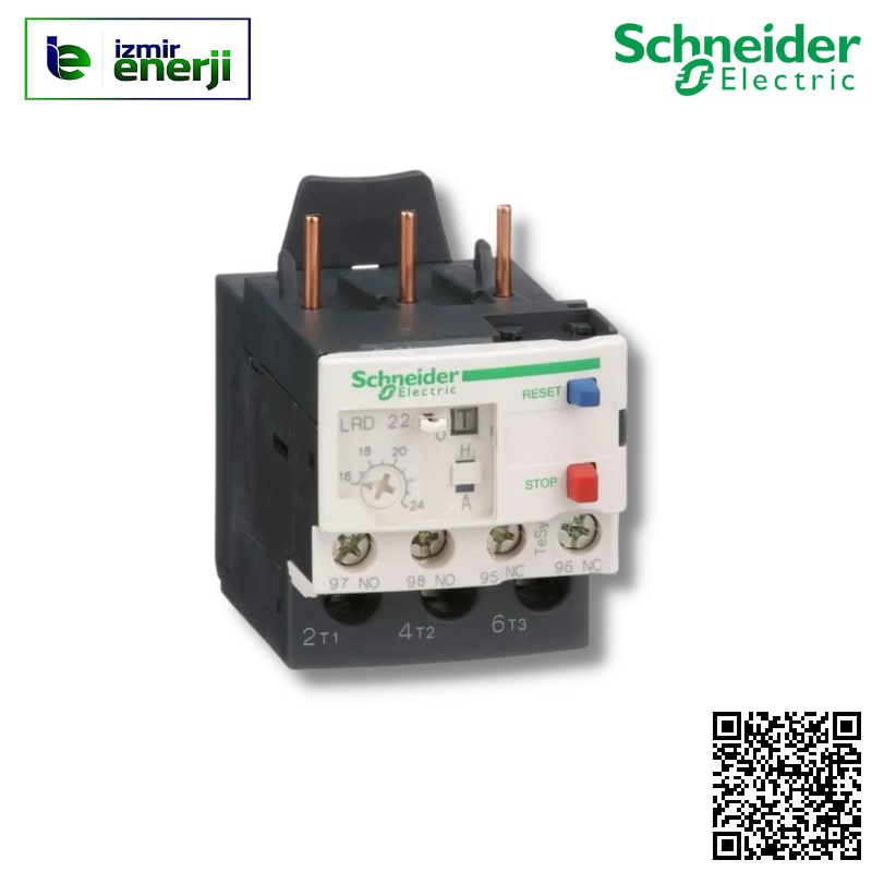 LRD-08 3 Kutuplu, 2.5.. 4A Termik Röleleri