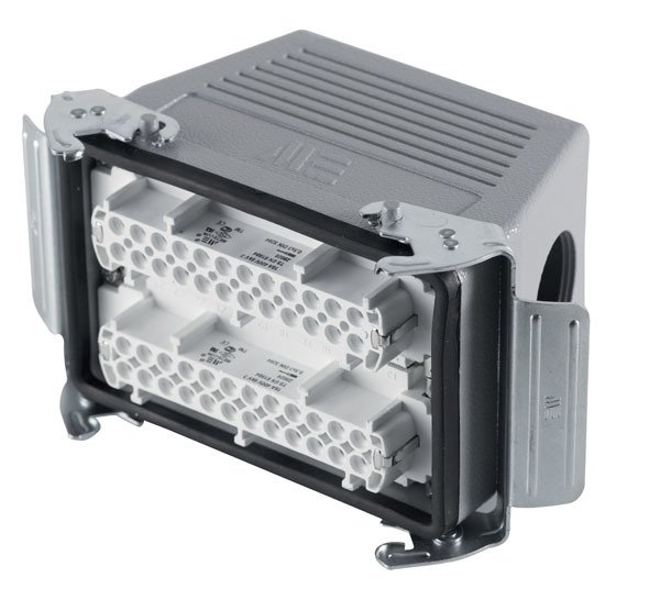 48x16 A (48P+E) Alüminyum Gövde Uzatma Prizi (Yan Giriş Mandallı Contalı)