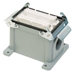 48x16 A (48P+E) Alüminyum Gövde Duvar Prizi