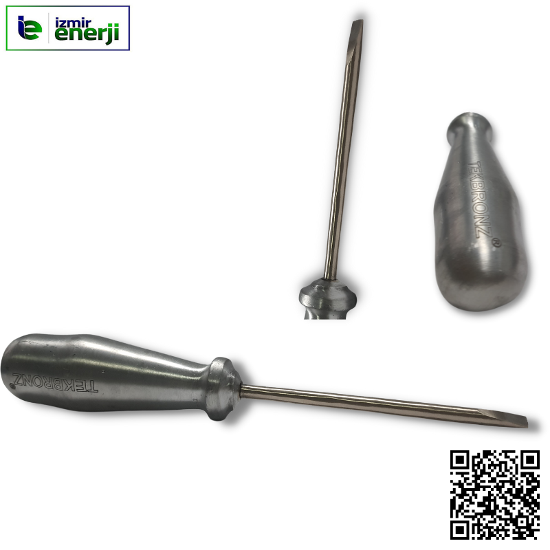 Kıvılcım Çıkarmaz Ex-Proof 8 x 150 / 430 mm Düz Tornavida