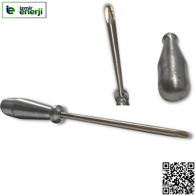 Kıvılcım Çıkarmaz Ex-Proof 5 x 75 / 155 mm Yıldız Tornavida ( PH 1 )