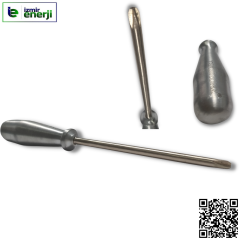 Kıvılcım Çıkarmaz Ex-Proof 5 x 75 / 155 mm Yıldız Tornavida ( PH 1 )