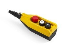 PV Serisi 3lü Tek Hızlı 1NC Acil Stoplu Vinç Kumanda Kutusu