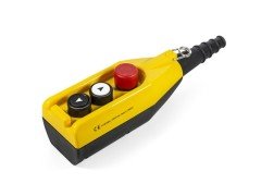 PV Serisi 3lü Tek Hızlı 1NC Acil Stoplu Vinç Kumanda Kutusu