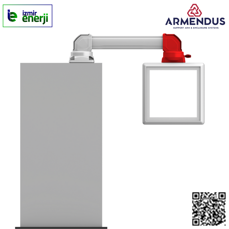 Ø136mm 340 ° Pano Köşe Giriş Modülü