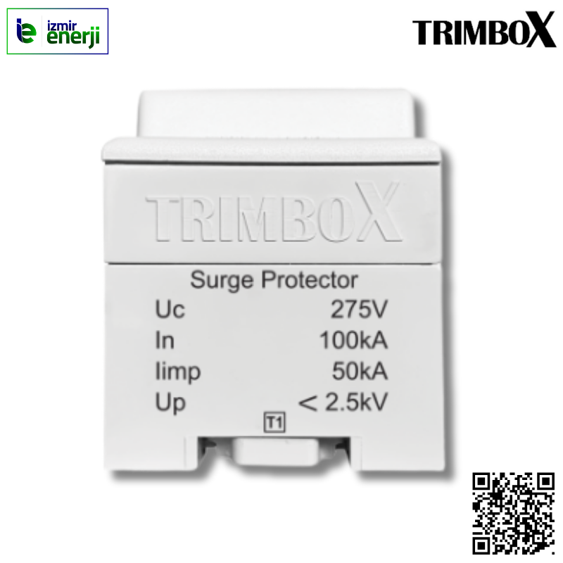 YM3T1 B Sınıf 4 Kutuplu Parafudr ( 100kA )