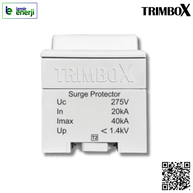 YM3T2 C Sınıf 4 Kutuplu Parafudr ( 20/40kA )