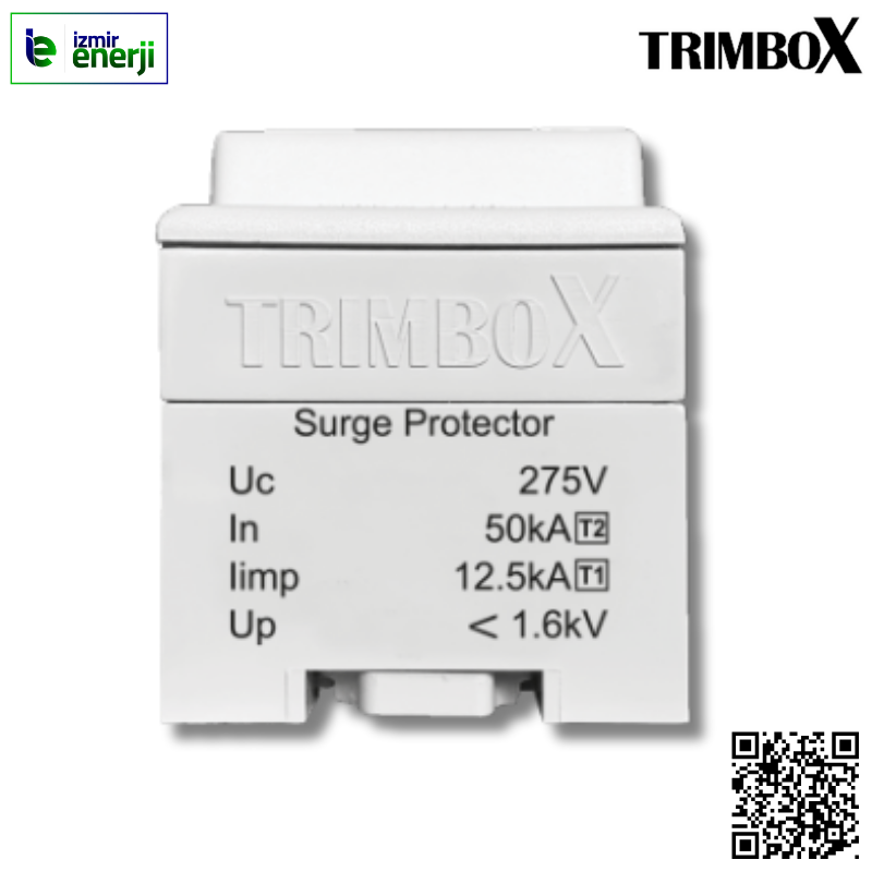 YM3T1T2 B + C Sınıf 4 Kutuplu Parafudr ( 50kA )