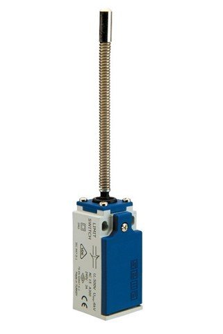 L5 Plastik Gövde 7 mm Küt Metal Uç Metal Yay Kol Ani Hareketli 1NO+1NC Sınır Şalter