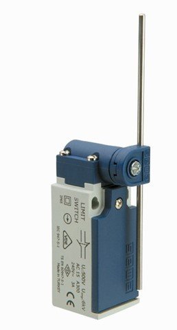 L5 Plastik Gövde 3 mm Metal Rijit Kol Ani Hareketli 1NO+1NC Sınır Şalter