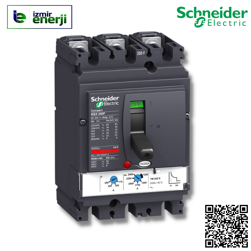 LV429636 36kA 3x25A NSX100F TM25D Compact Şalter
