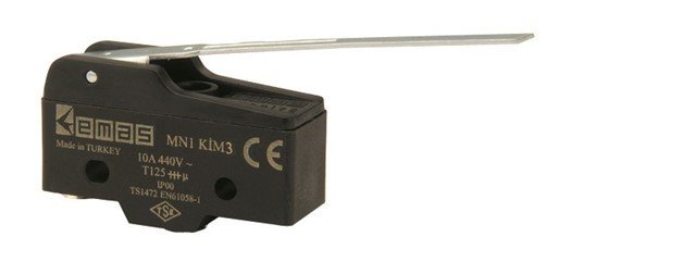 Metal Uzun Kollu 1CO MN1 Serisi Plastik Mini Switch