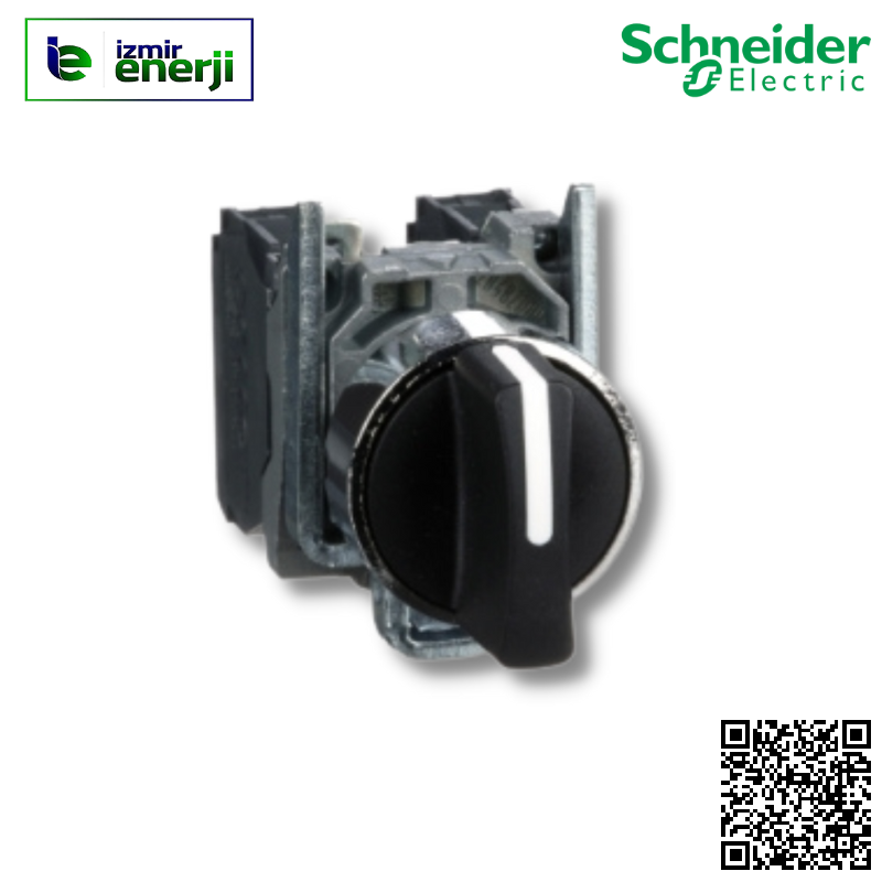 XB4-BD21 1 NA Siyah mandal buton