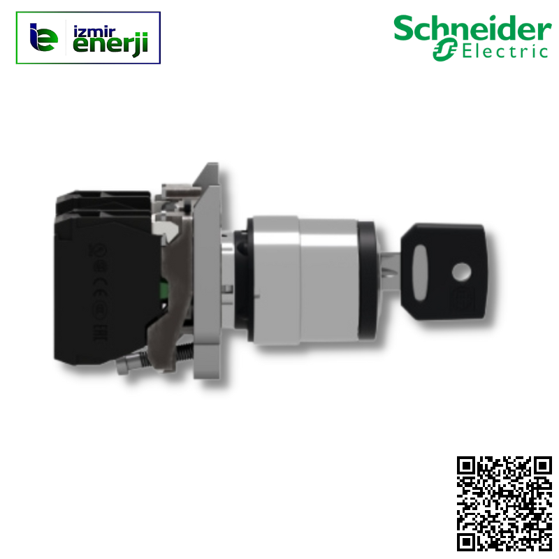 XB4-BG21 1 NA Kilitli Mandal Buton