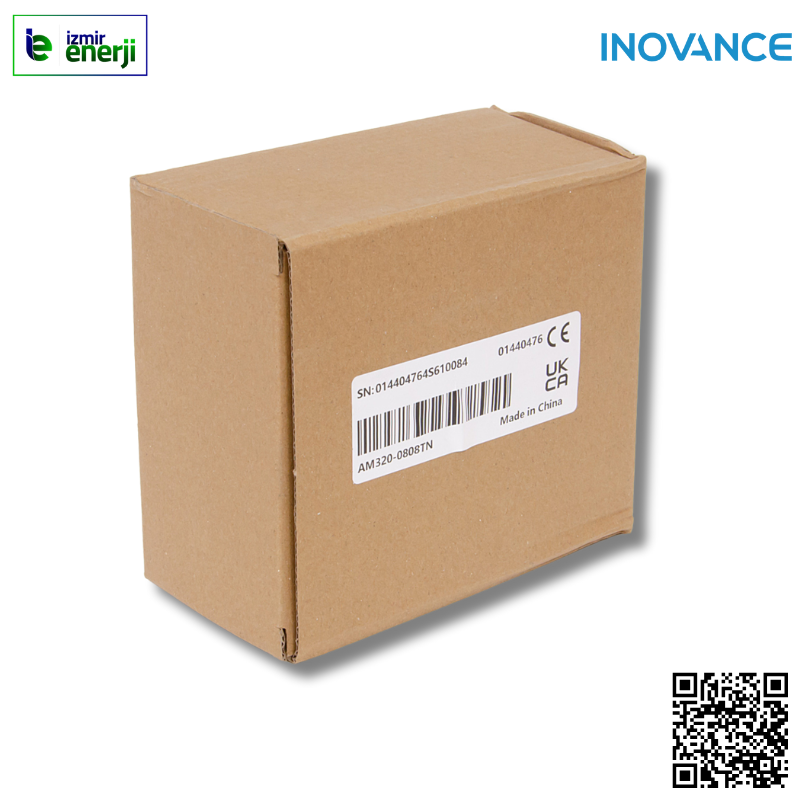 AM320-0808TN Motion Controller, 8 Giriş, 8 Çıkış (NPN), 2xEthernet, 1x Modbus TCP (63 Slave), 1x Ethernet/IP scanner/adapter, 1xRS485 desteği, RS485/RS232/DI/DO/AI/AO/RTC saat/TF genişletme desteği, Modbus RTU/ASC (31 Slave), OPC-UA (16 clients)