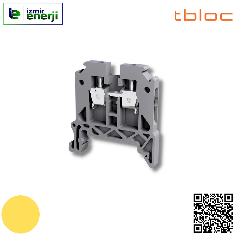 TBL 2,5 - 2,5mm² Sarı Ray Klemens