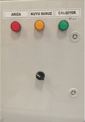 Trifaze 380V AC  15 kW / 20 HP Hazır Yıldız-Üçgen Dalgıç Pompa Panosu