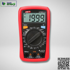 UNI-T UT33D+ 600V Dijital Multimetre
