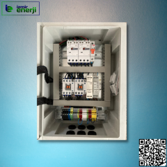 Trifaze 380V AC  45 kW / 60 HP Hazır Yıldız-Üçgen Hidrafor Pompası Panosu ( 2 Gruplu )