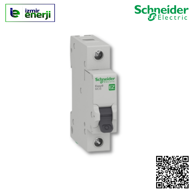 EZ9F43125 3kA C eğrisi 1x25A Otomatik Sigorta