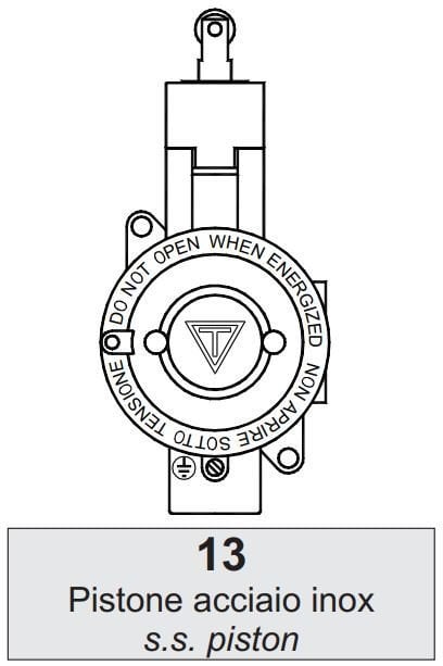 Exproof Limit Siviç ( Doğrusal Makaralı ) Zone 1