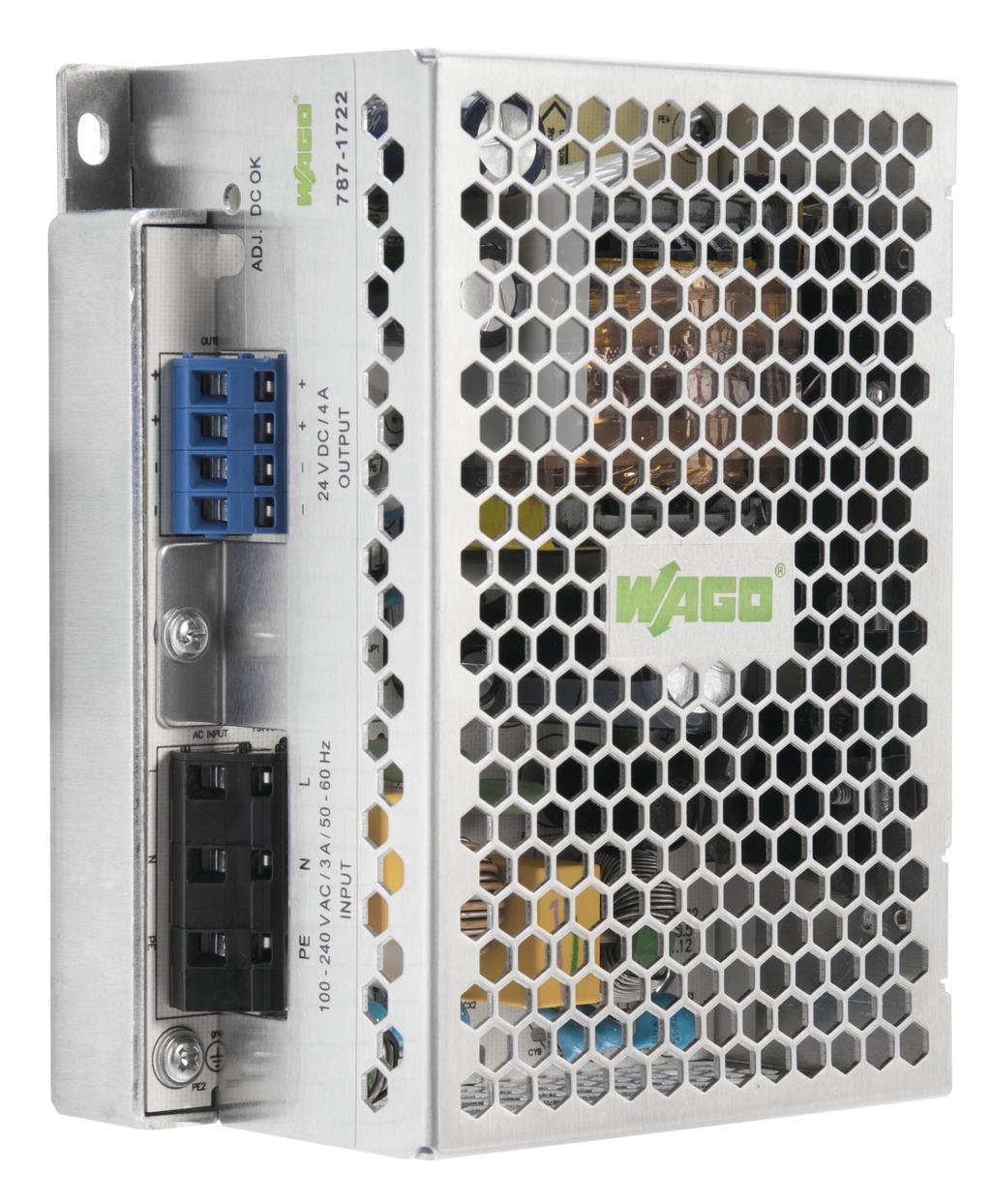 787-1732 Giriş AC 90V . 264V Çıkış DC 24V , DC 10 A Güç Kaynağı