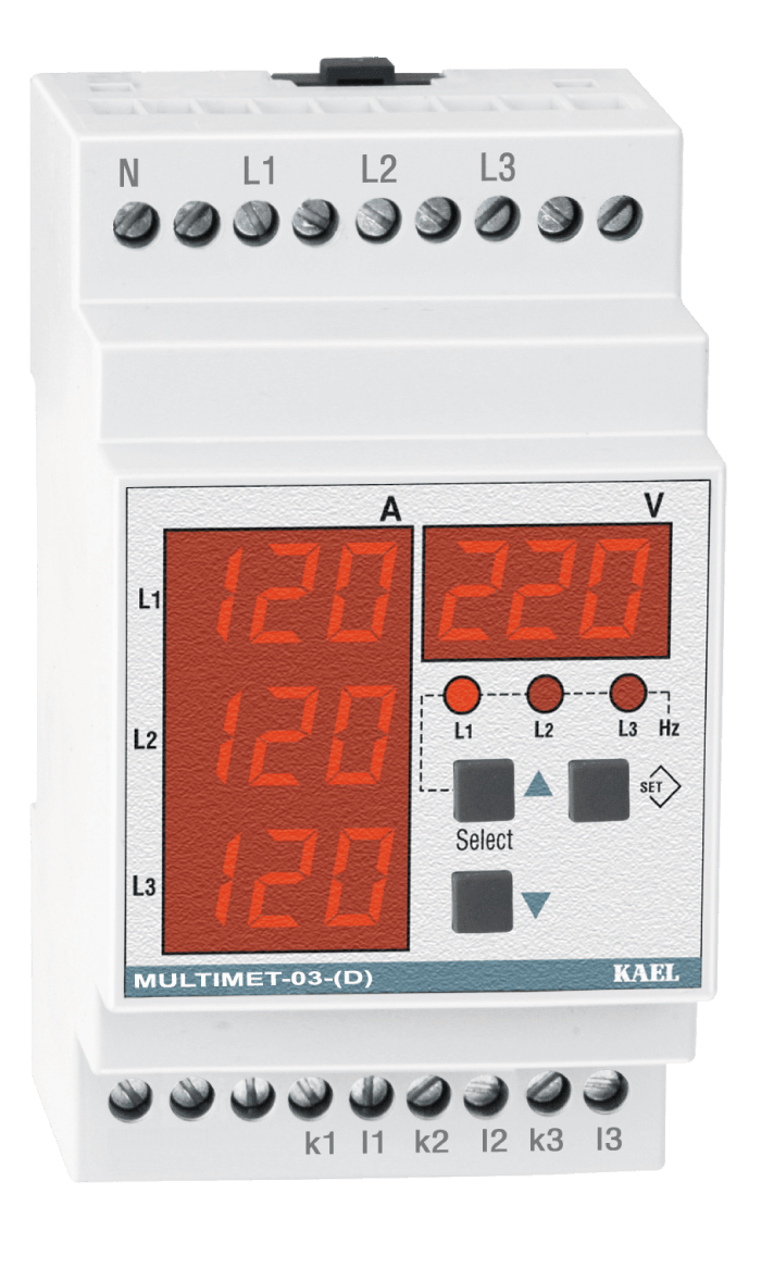 MULTIMET-03-DIN Multimetre