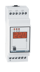 DV-03-D Seçilebilir 3 Fazlı AC Voltmetre & Frekansmetre