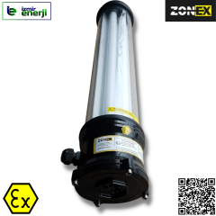 2 X 8W Exproof Armatür Zone 2 ( Led Tube )