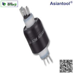 Asiantool A3M Döner Elektrik Konnektörü 3 Kutuplu Taşıyıcı