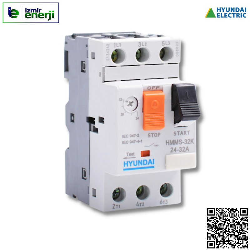 HMMS80K0080S ( 56-80A ) Motor Koruma Şalteri