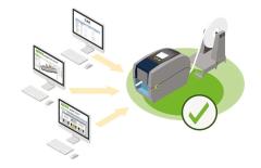 258-5030 smartPrinter için etiket kesici